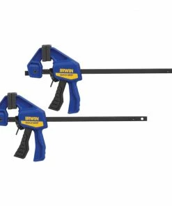 Outlet ⭐ IRWIN Clamps QUICK-GRIP 2-Pack 4-1/4-in Micro Handed Bar Clamp ⌛