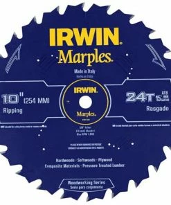 Discount 😀 IRWIN Circular Saw Blades Marples 10-in 🎁