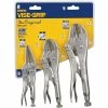 Best Pirce 🧨 IRWIN Plier Sets VISE-GRIP Original 3-Pack Locking Plier Set 💯
