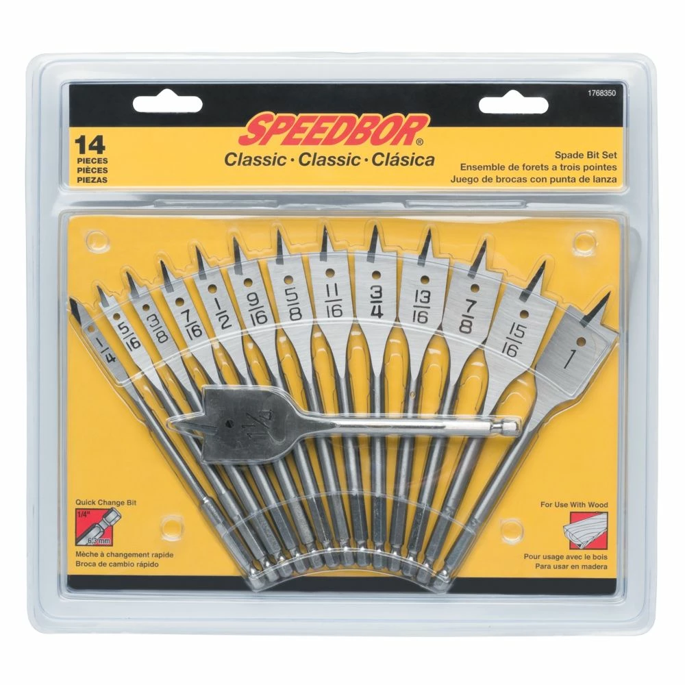 Flash Sale โ IRWIN Woodboring Drill Bits Classic 14-Piece Assorted Woodboring Spade Drill Bit Set ๐ 4 Flash Sale โ IRWIN Woodboring Drill Bits Classic 14-Piece Assorted Woodboring Spade Drill Bit Set ๐ - Image 2