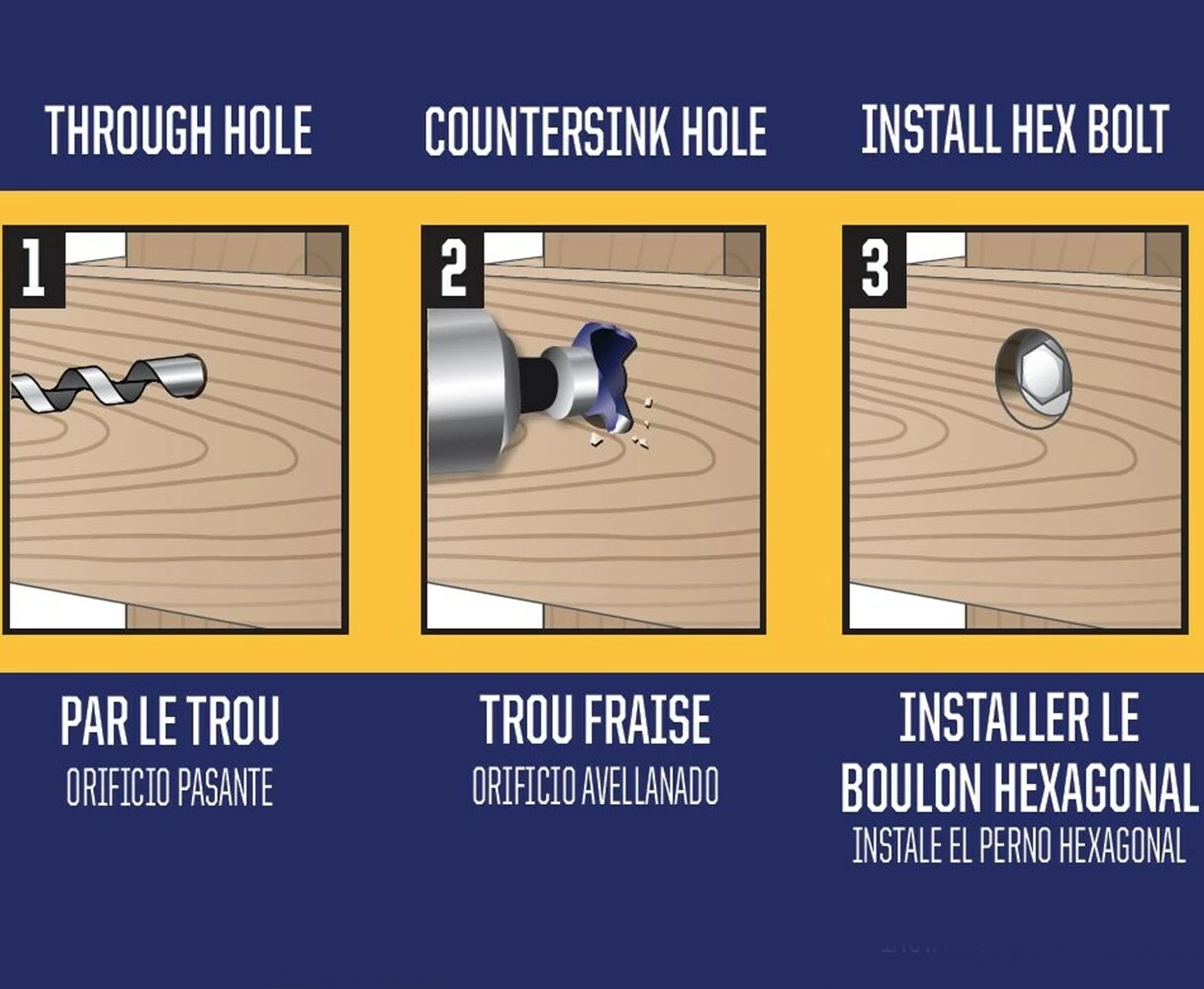 Deals ❤️ IRWIN Woodboring Drill Bits 1/2-in Woodboring Auger Drill Bit ⌛ 6 Deals ❤️ IRWIN Woodboring Drill Bits 1/2-in Woodboring Auger Drill Bit ⌛ - Image 4