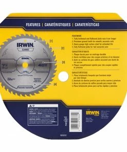 Outlet 🎉 IRWIN Circular Saw Blades Classic 7-1/4-in 40-Tooth Carbide Circular Saw Blade 🧨 -IRWIN Sales Store 08090517 scaled