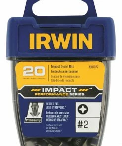 Deals ⭐ IRWIN Impact Driver Bits 20-Piece 1/4-in x 1-in Phillips Impact Driver Bit ✨