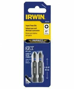 Outlet ✔️ IRWIN Impact Driver Bits 2-Piece 1/4-in x 1-15/16-in Phillips Impact Driver Bit 😍