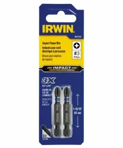 Coupon ❤️ IRWIN Impact Driver Bits 2-Piece 1/4-in x 1-15/16-in Phillips Impact Driver Bit 😍