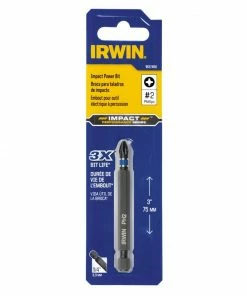 New ๐ IRWIN Impact Driver Bits 1/4-in x 3-in Phillips Impact Driver Bit โจ