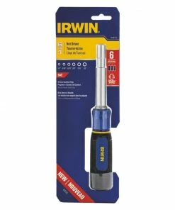 Brand new 😀 IRWIN Nut Drivers 1/4-in; 5/16-in; 11/32-in; 3/8-in; 7/16-in; 1/2-in 1-7/8-in SAE Hex Nut Driver ❤️ -IRWIN Sales Store 08170920