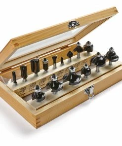 Best deal 🎁 IRWIN Router Bit Sets 15-Piece Carbide-Tipped Router Bit Set 😀