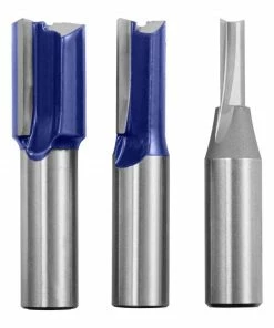 New ⭐ IRWIN Router Bit Sets 3-Piece Carbide-Tipped Router Bit Set 👍