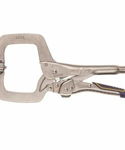 Budget ❤️ IRWIN VISE-GRIP Reduced Hand Span Fast Release 11-in Welding C-clamp Locking Pliers Swivel Tips ✔️