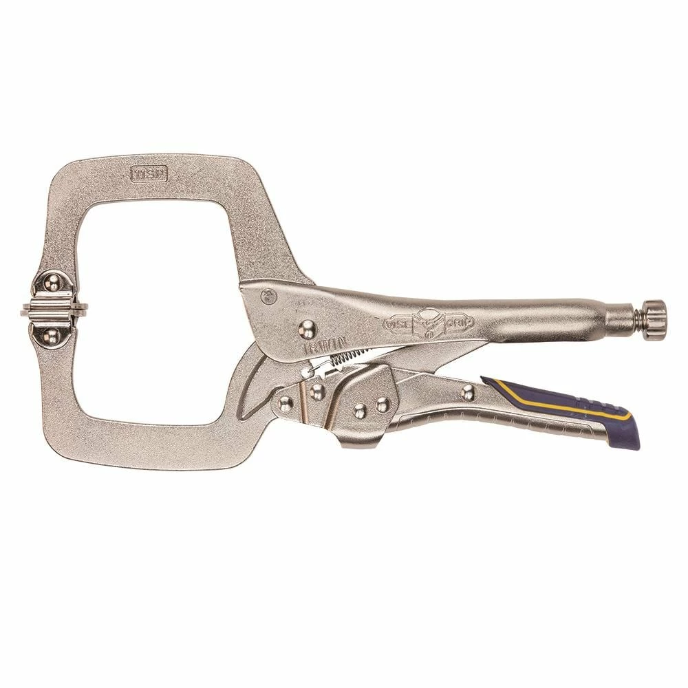 Budget ❤️ IRWIN VISE-GRIP Reduced Hand Span Fast Release 11-in Welding C-clamp Locking Pliers Swivel Tips ✔️ 3 Budget ❤️ IRWIN VISE-GRIP Reduced Hand Span Fast Release 11-in Welding C-clamp Locking Pliers Swivel Tips ✔️