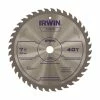 Outlet 🎉 IRWIN Circular Saw Blades Classic 7-1/4-in 40-Tooth Carbide Circular Saw Blade 🧨
