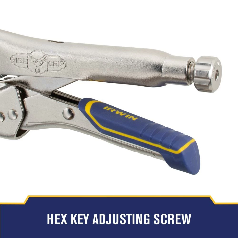 Budget ❤️ IRWIN VISE-GRIP Reduced Hand Span Fast Release 11-in Welding C-clamp Locking Pliers Swivel Tips ✔️ 5 Budget ❤️ IRWIN VISE-GRIP Reduced Hand Span Fast Release 11-in Welding C-clamp Locking Pliers Swivel Tips ✔️ - Image 3