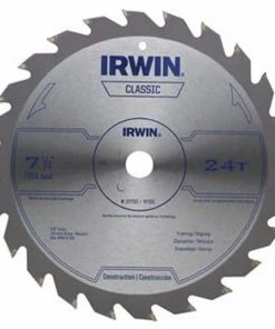 Promo 💯 IRWIN Circular Saw Blades Classic 7-1/4-in 24-Tooth Carbide Circular Saw Blade ✨