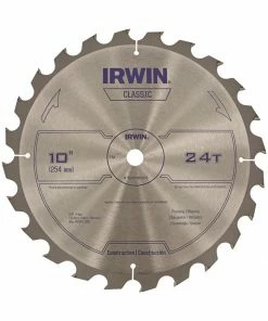 Wholesale 💯 IRWIN Circular Saw Blades Classic 10-in 24-Tooth Carbide Miter/Table Saw Blade 🛒