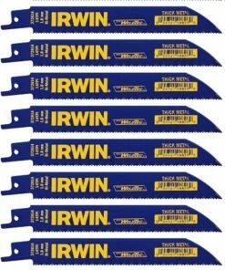 Cheapest 🤩 IRWIN Reciprocating Saw Blades 10-Pack Bi-Metal 6-in 14-TPI Metal Cutting Reciprocating Saw Blade 👍