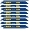 Brand new 🌟 IRWIN Reciprocating Saw Blades 10-Pack Bi-Metal 8-in 18-TPI Metal Cutting Reciprocating Saw Blade ✨