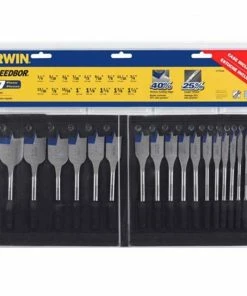 Brand new 😀 IRWIN Woodboring Drill Bits 17-Piece 1/4-in Woodboring Spade Drill Bit Set 😀
