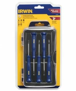 Cheap 😀 IRWIN Screwdrivers Precision 5-Piece Plastic Handle Magnetic Set Screwdriver Set ❤️