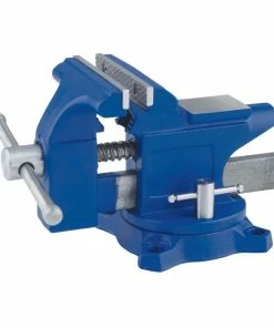 New 🔥 IRWIN Vises 4-1/2-in Cast Iron Light-Duty Workshop Vise ⭐