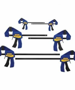 Buy 🛒 IRWIN Clamps QUICK-GRIP 6-Pack Assorted Light-Duty One Handed Bar Clamp ✔️
