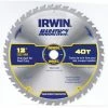 Deals 👏 IRWIN Circular Saw Blades Marathon 12-in 40-Tooth Carbide Miter/Table Saw Blade 🎉 -IRWIN Sales Store 16276847