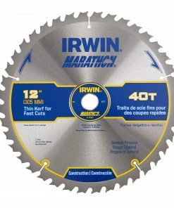 Deals 👏 IRWIN Circular Saw Blades Marathon 12-in 40-Tooth Carbide Miter/Table Saw Blade 🎉 8 Deals 👏 IRWIN Circular Saw Blades Marathon 12-in 40-Tooth Carbide Miter/Table Saw Blade 🎉 -IRWIN Sales Store 16276849