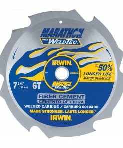 Budget ✨ IRWIN Circular Saw Blades Marathon with Weldtec 7-1/4-in 6-Tooth Tungsten Carbide-tipped Steel Circular Saw Blade 🛒