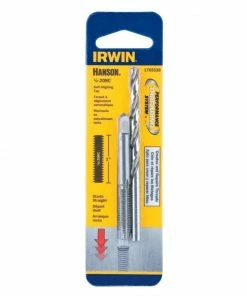 Flash Sale 🎁 IRWIN Tap & Drill Sets HANSON 2-Pack SAE Tap and Drill Set 👏