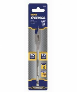 Brand new 😀 IRWIN Woodboring Drill Bits Standard length 9/16-in Woodboring Spade Drill Bit 🤩