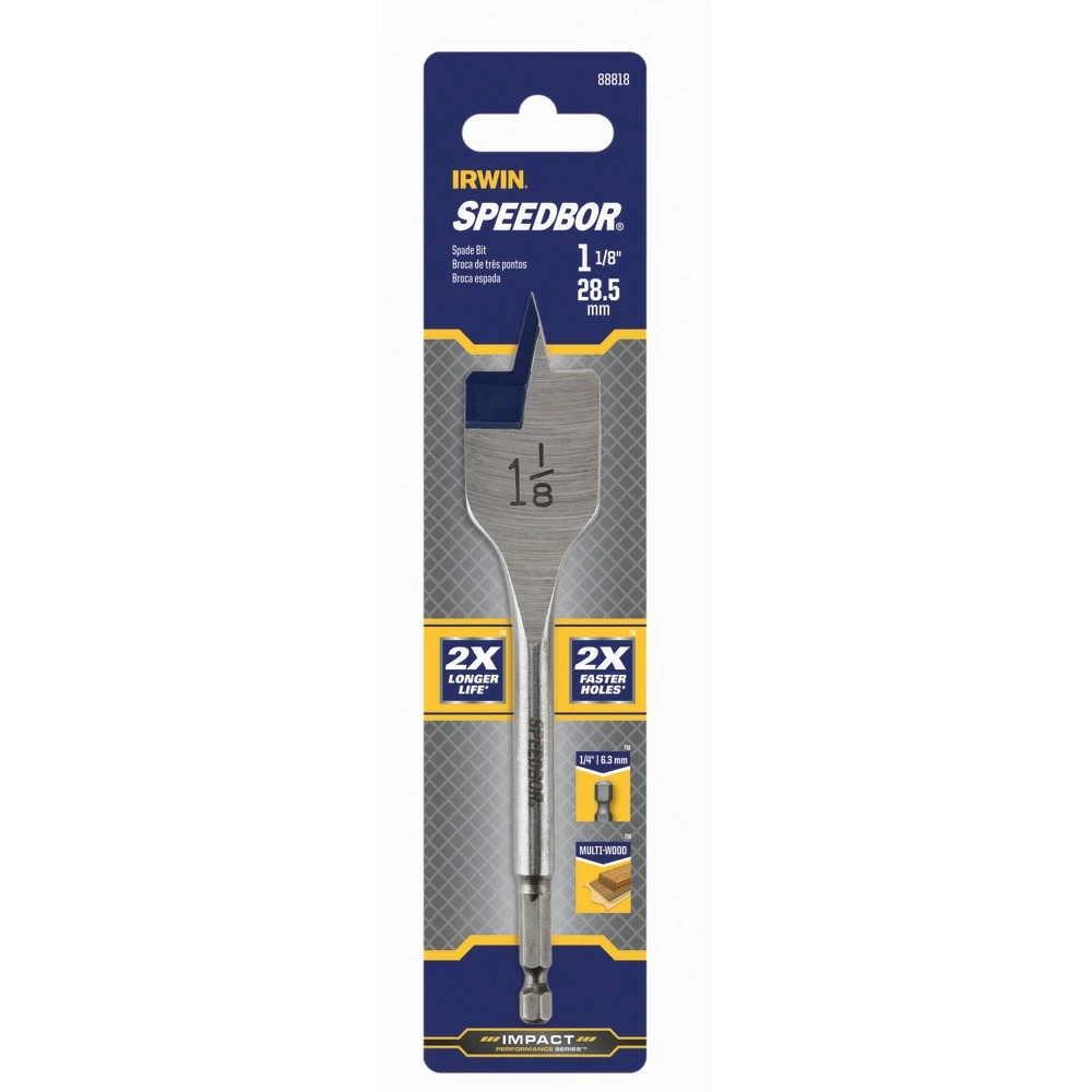 Best reviews of 🛒 IRWIN Woodboring Drill Bits Standard length 1-1/8-in Woodboring Spade Drill Bit ✨ 3 Best reviews of 🛒 IRWIN Woodboring Drill Bits Standard length 1-1/8-in Woodboring Spade Drill Bit ✨