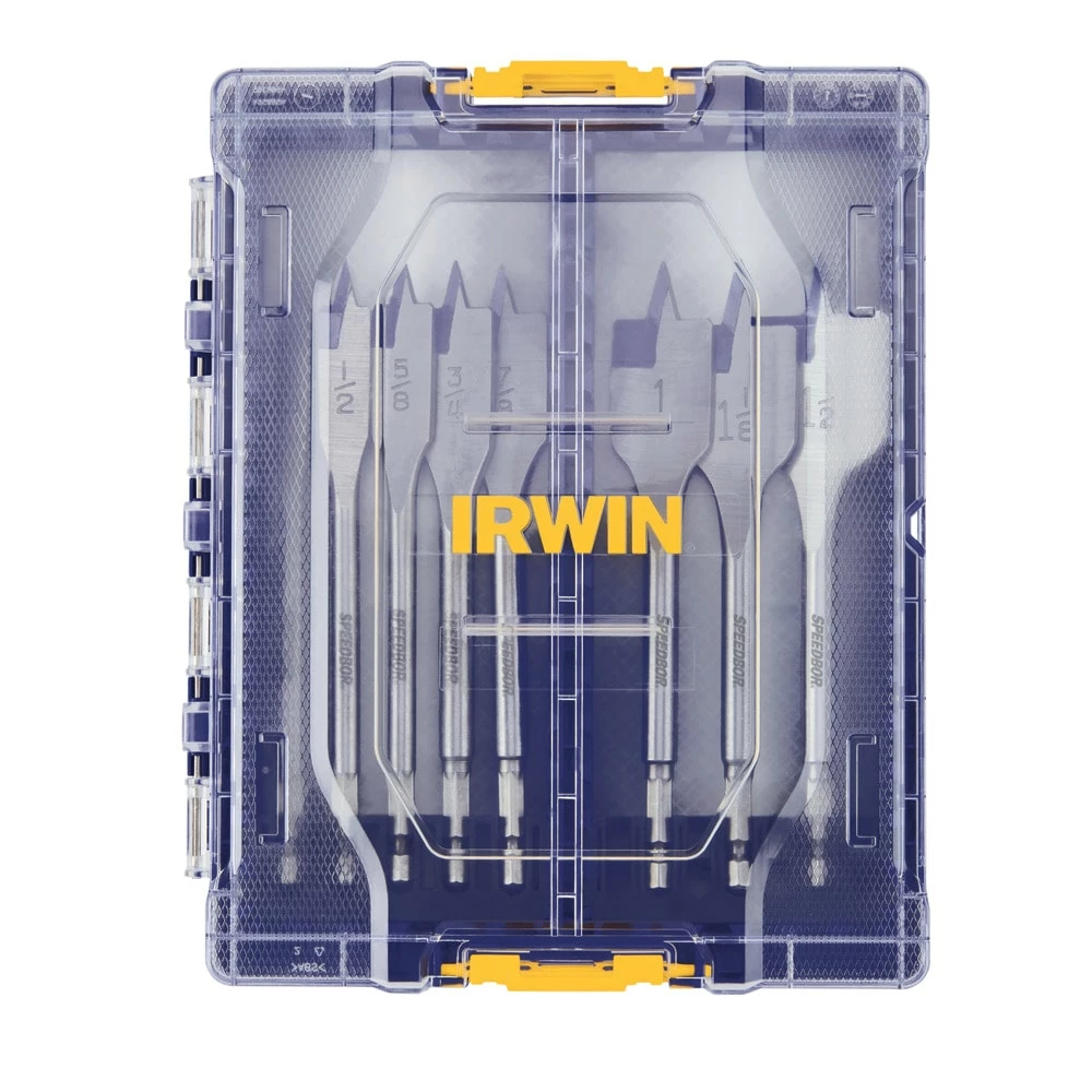 Buy ๐ฏ IRWIN Woodboring Drill Bits 8-Piece Assorted Woodboring Spade Drill Bit Set ๐ 3 Buy ๐ฏ IRWIN Woodboring Drill Bits 8-Piece Assorted Woodboring Spade Drill Bit Set ๐