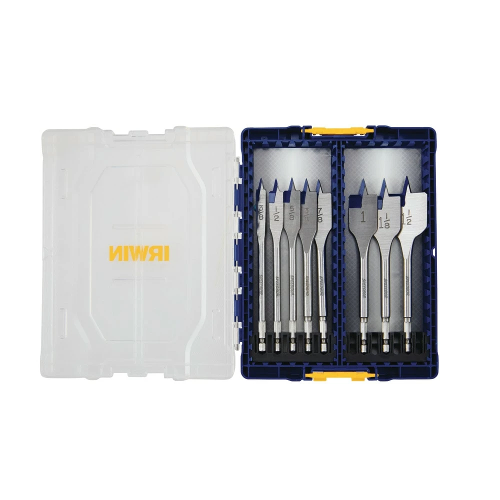 Buy ๐ฏ IRWIN Woodboring Drill Bits 8-Piece Assorted Woodboring Spade Drill Bit Set ๐ 4 Buy ๐ฏ IRWIN Woodboring Drill Bits 8-Piece Assorted Woodboring Spade Drill Bit Set ๐ - Image 2