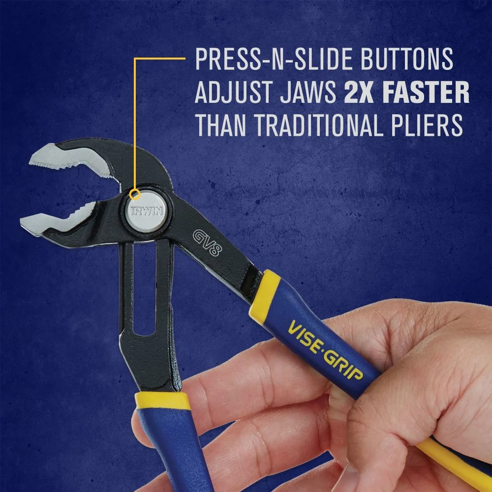 Promo ๐ IRWIN Plier Sets VISE-GRIP GrooveLock 2-Pack Tongue & Groove Plier Set ๐ 7 Promo ๐ IRWIN Plier Sets VISE-GRIP GrooveLock 2-Pack Tongue & Groove Plier Set ๐ - Image 5