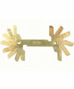 Best Pirce 👏 IRWIN Metric Thread Gauges 16 Leaf Metric Thread -Gauge 🤩