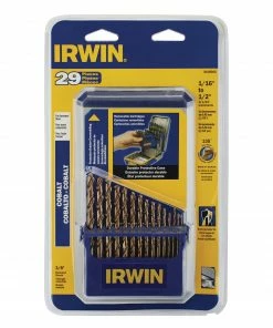 Promo ๐ IRWIN Twist Drill Bits 29-Piece Assorted x Set Cobalt Twist Drill Bit Set ๐ฅ 9 Promo ๐ IRWIN Twist Drill Bits 29-Piece Assorted x Set Cobalt Twist Drill Bit Set ๐ฅ -IRWIN Sales Store 18258813