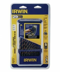 Flash Sale 🔔 IRWIN Twist Drill Bits 29-Piece Assorted x Set Black and Gold Coated Hss Twist Drill Bit Set 🔔 -IRWIN Sales Store 18258892