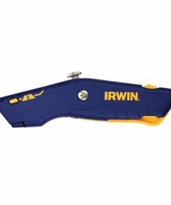 Budget 😀 IRWIN Utility Knives 3/4-in 1-Blade Retractable Utility Knife with On Tool Blade Storage ✔️