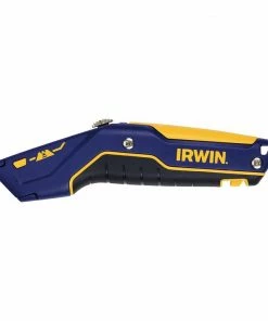 Best Sale 💯 IRWIN Utility Knives 3/4-in 1-Blade Retractable Utility Knife with On Tool Blade Storage 🧨