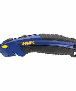 Wholesale 😍 IRWIN Utility Knives 3/4-in 3-Blade Retractable Utility Knife with On Tool Blade Storage ✨