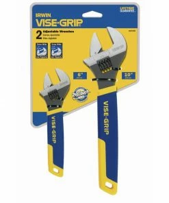 Best deal 🔔 IRWIN Adjustable Wrenches VISE-GRIP 2-Piece 10-in Steel Adjustable Wrench Set ✨