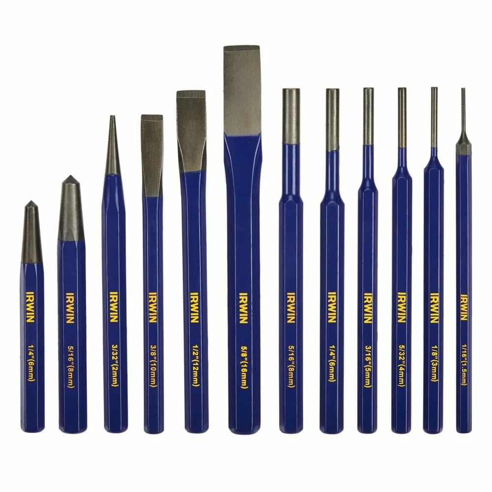 Best Pirce ❤️ IRWIN Chisel Sets 12-Pack Cold chisels Set 🤩 3 Best Pirce ❤️ IRWIN Chisel Sets 12-Pack Cold chisels Set 🤩