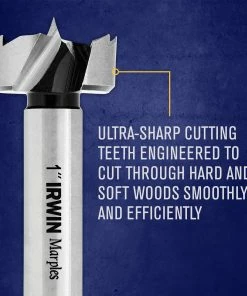 Budget 💯 IRWIN Woodboring Drill Bits Marples 14-Piece 3/8-in Woodboring Forstner Drill Bit Set 👏 -IRWIN Sales Store 40592091