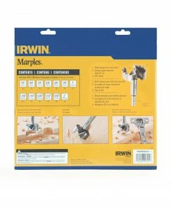 Budget 💯 IRWIN Woodboring Drill Bits Marples 14-Piece 3/8-in Woodboring Forstner Drill Bit Set 👏 -IRWIN Sales Store 40592096