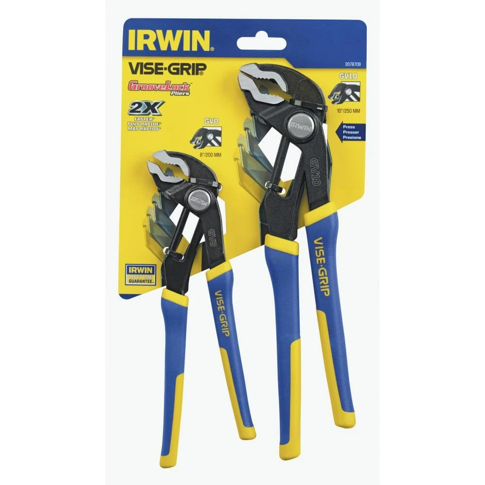 Promo ๐ IRWIN Plier Sets VISE-GRIP GrooveLock 2-Pack Tongue & Groove Plier Set ๐ 15 Promo ๐ IRWIN Plier Sets VISE-GRIP GrooveLock 2-Pack Tongue & Groove Plier Set ๐ - Image 13