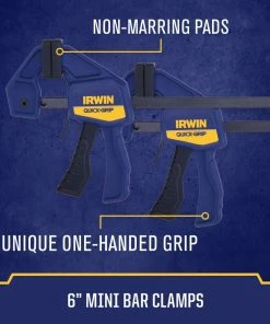 Discount ๐ IRWIN Clamps QUICK-GRIP 8-Pack Assorted Assorted Clamp Set Clamp ๐ 12 Discount ๐ IRWIN Clamps QUICK-GRIP 8-Pack Assorted Assorted Clamp Set Clamp ๐ -IRWIN Sales Store 40988476