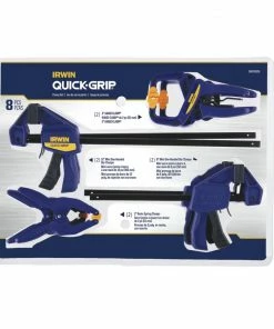 Discount ๐ IRWIN Clamps QUICK-GRIP 8-Pack Assorted Assorted Clamp Set Clamp ๐ 17 Discount ๐ IRWIN Clamps QUICK-GRIP 8-Pack Assorted Assorted Clamp Set Clamp ๐ -IRWIN Sales Store 40988480