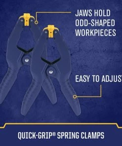 Discount ๐ IRWIN Clamps QUICK-GRIP 8-Pack Assorted Assorted Clamp Set Clamp ๐ 15 Discount ๐ IRWIN Clamps QUICK-GRIP 8-Pack Assorted Assorted Clamp Set Clamp ๐ -IRWIN Sales Store 40988482