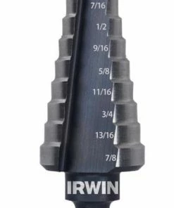 Coupon 🌟 IRWIN Step Drill Bits Unibit Step #4 2X Step Bit ⌛