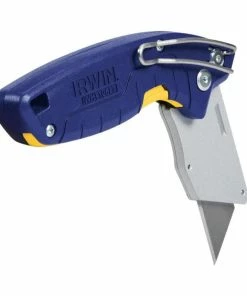 Deals 🎉 IRWIN Utility Knives Pro flip 1-Blade Folding Utility Knife with On Tool Blade Storage 🌟 -IRWIN Sales Store 42360725